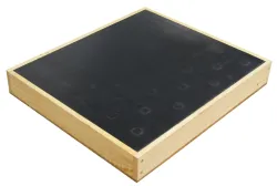 PVC-Deckplatte für Futter-Abdeckplatte für D.B.-Beuten mit 12 Waben
