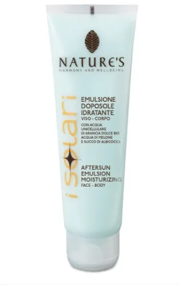 Feuchtigkeitsspendende after-sun-emulsion von natures - 75 ml