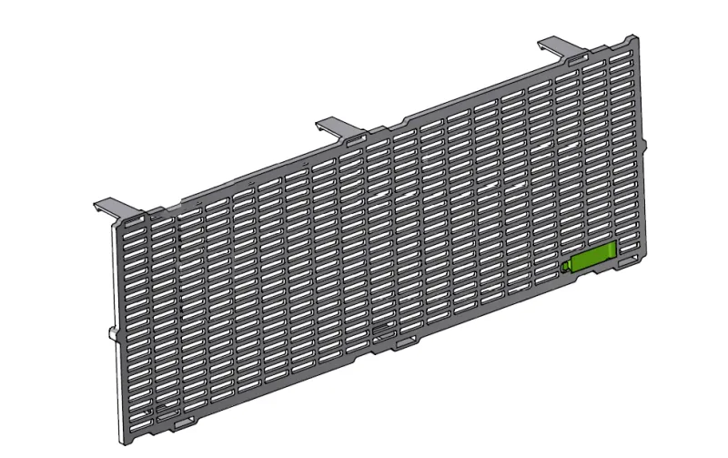 Kunststoff-Königinnen-Isolator für Honigraum-Wabengitter D.B.