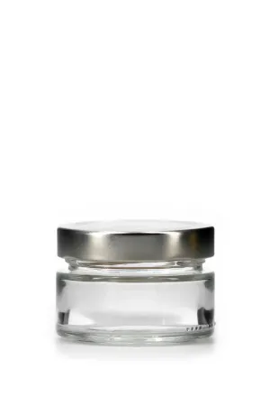 Alice tarro de cristal 106 ml con tapa profunda h14 a 70