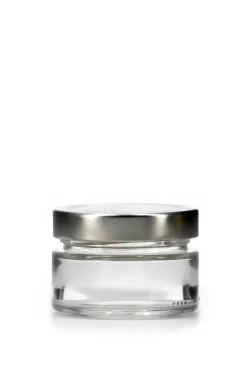 Alice tarro de cristal 106 ml con tapa profunda h14 a 70