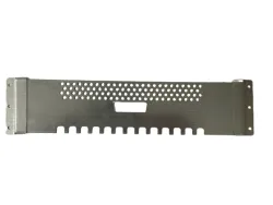 Porticina dentata e forata in lamiera per arnie d.b. da 7 standard e 8 favi cubo