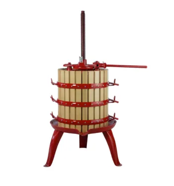 Wachs- und trester-ratschenpresse ø cm 40