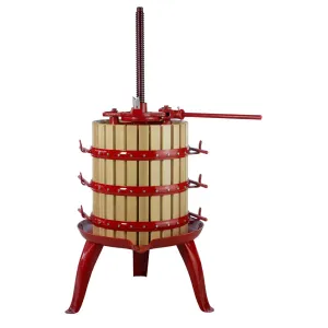 Handpresse für Zellendeckel, Wachs und Trester mit Schraubstock – Ø 55 cm