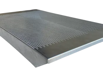 Techo perforado galvanizado para colmena d.b. 6 marcos de poliestireno