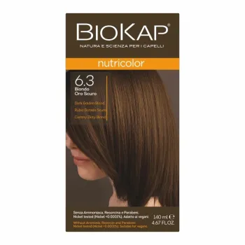 Biokap nutricolor 6.3 blond foncé doré - teinture pour cheveux
