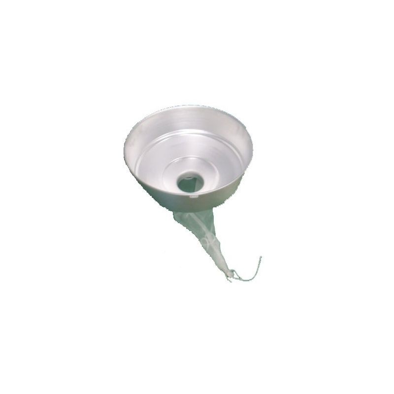 Aluminium-Honigtrichter mit großem Filtriersack