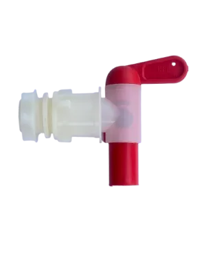 Kunststoffhahn 3/4" mit Gegenmutter