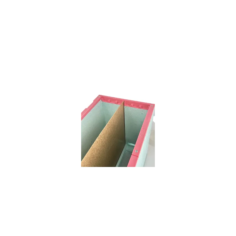 Mdf diaphragm for 6-frame divisible polystyrene beehives