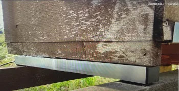 Einzelwaage für Beuten (nahegelegener Bienenstand)