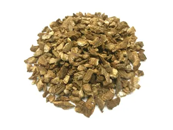 Klette (arcticum lappa l.) - wurzelwürfel