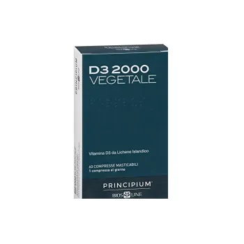 Principium d3 2000 chewable - vitamin d3 and icelandic lichen