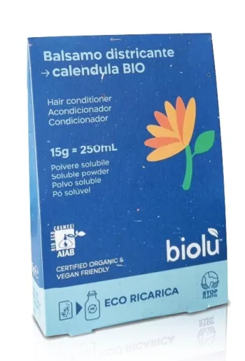 Organic calendula detangling conditioner - eco-charged soluble powder 25 g