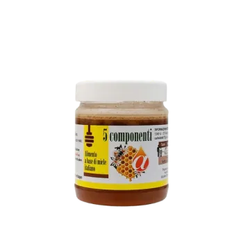 5 components - italian honey-based food 250 g