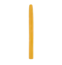 Glatte maxi-kerze aus bienenwachs