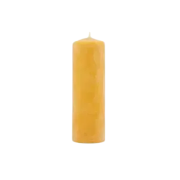 Bougie en cire d'abeille très onctueuse