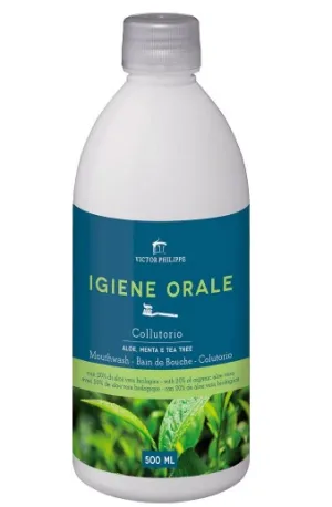 Bain de bouche à l'aloe vera, menthe et arbre à thé 500ml