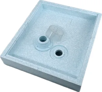 Tapa alimentadora de poliestireno para colmena d.b. 10 cuadros