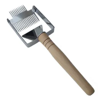 Uncapping Fork-Scraper DOUBLE with Wooden Handle