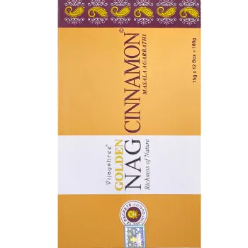 Golden nag cinammon incense
