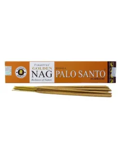 Incienso golden nag Palo Santo
12 SOBRES 15gr.