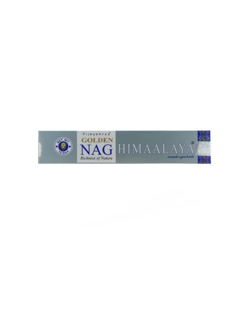 Golden nag Hymalaya encens -
12 batons de 15gr. Golden nag Hymalaya encens -
12 batons de 15gr.