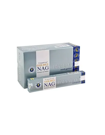 Golden nag Hymalaya encens -
12 batons de 15gr.