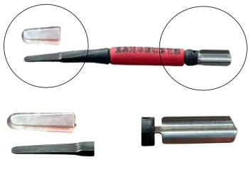 Löffel mit doppelseitiger Spitze zur Entnahme von Gelée Royale