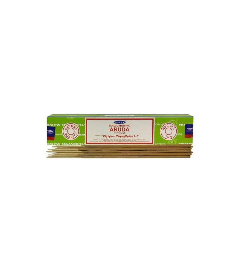 Incenso Nag Champa Ruda
- 12 stick da 15gr. Incenso Nag Champa Ruda
- 12 stick da 15gr.