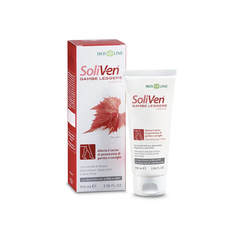 Soliven gambe leggere crema 100ml Soliven gambe leggere crema 100ml