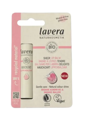Lavera stick - baume à lèvres rose nacré 4.5g