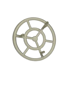 Support produit plastique diamètre 61,5 mm - bocal verre taille goulot 70 - Lot de 10.