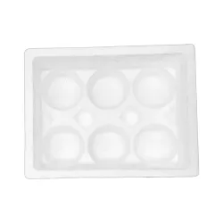 Contenitore in polistirolo per spedizione vasi - Modello "Eco" - 6 vasi da 1 kg