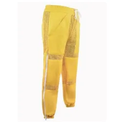 Pantalone da apicoltore "AIR TEC" tessuto traspirante giallo