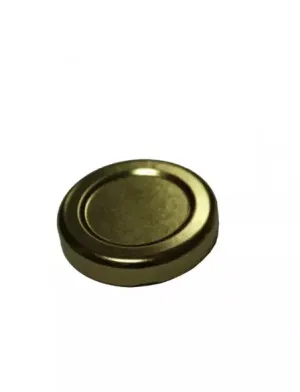 Capsule twist off TO 38 - gold with flip- for bottle/jar mouth 38 mm - for pasteurization - box of 3400 pieces