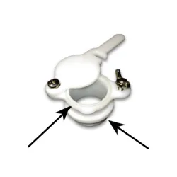 Kit de juntas para grifo de corte de 40 mm de diámetro (5 pz.)