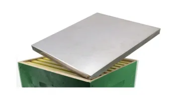 Edelstahl-Abdecktablett für 10-Waben-Dadant-Honigräume