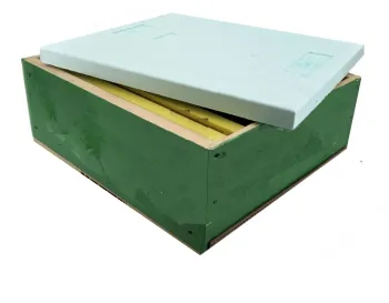 Heat-insulating density polystyrene cable cover for beehives d.b. 10 frames