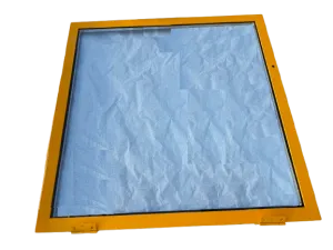 Ersatzglas mit Rahmen für Solarwachsschmelzer 70 × 70 cm