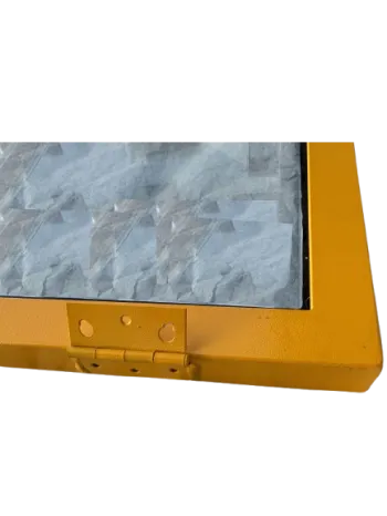 Ersatzglas mit Rahmen für Solarwachsschmelzer 70 × 70 cm