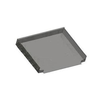 Replacement galvanized sheet metal tray for solar wax melters 70 x 70 cm