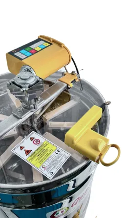 Smelatore radiale 9 favi motorizzato da tavolo