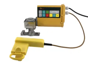 Radialschleuder mit elektronischem Motor für 27 Honigraumwaben Dadant B. oder 15 LANGSTROTH-Waben