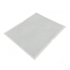 Plastic queen excluder grid for 10-frame d.b. hives