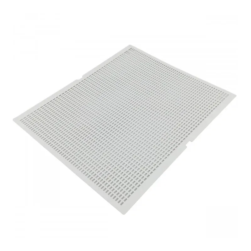 Plastic queen excluder grid for 10-frame d.b. hives