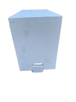 Beehives d. b. 6-frame white high-density polystyrene honeycomb with anti-varroa bottom