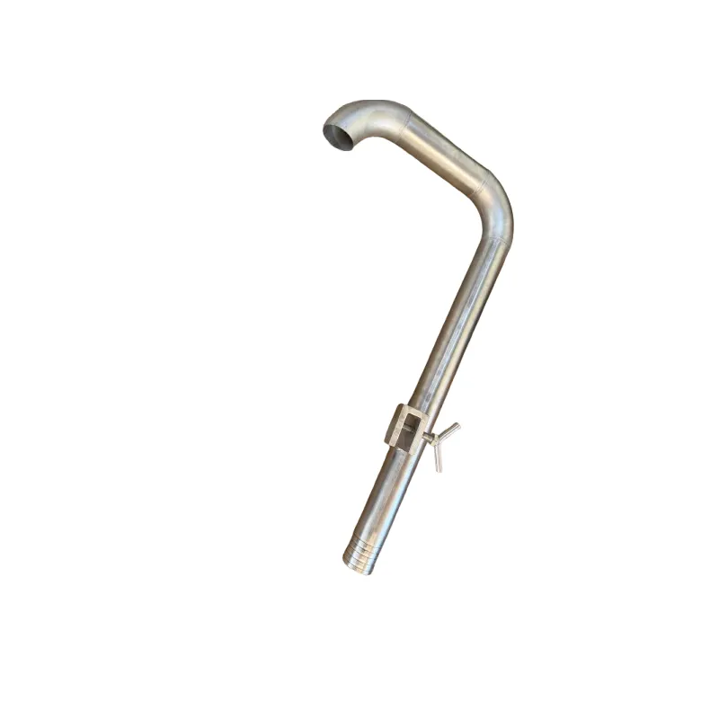 Borne en U large avec support pour le tuyau de raccordement de la pompe à miel