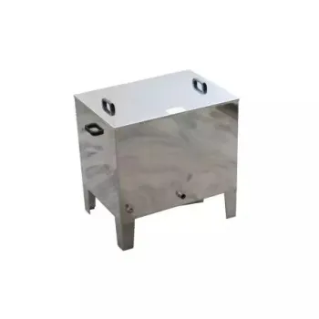 Sceratrice inox a vapore per 32 favi da nido d.b. o 40 favi langstroth