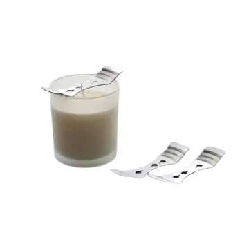 Support de mèche en métal pour la fabrication de bougies