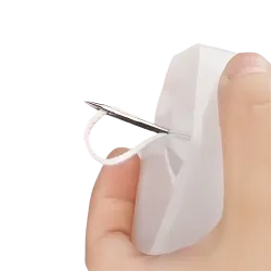 Punzonatrice a mano in acciaio inox per stampi candele in silicone